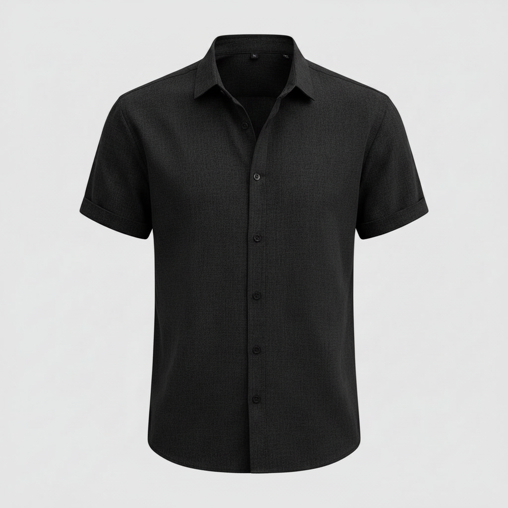 Men's Casual Summer Shirt | Essential Loose Fit Top 8