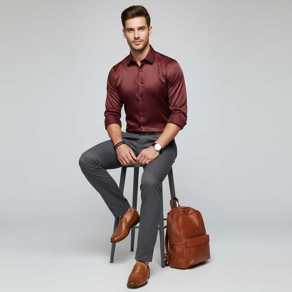 Jethro | Men's Wrinkle-Free Dress Shirt