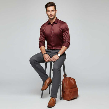 Jethro | Men's Wrinkle-Free Dress Shirt