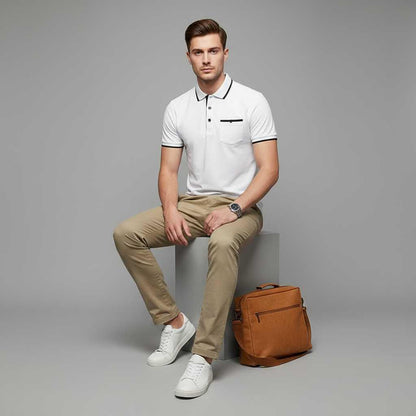 Men's Classic Fit Polo Shirt | Casual Wear for All Occasions