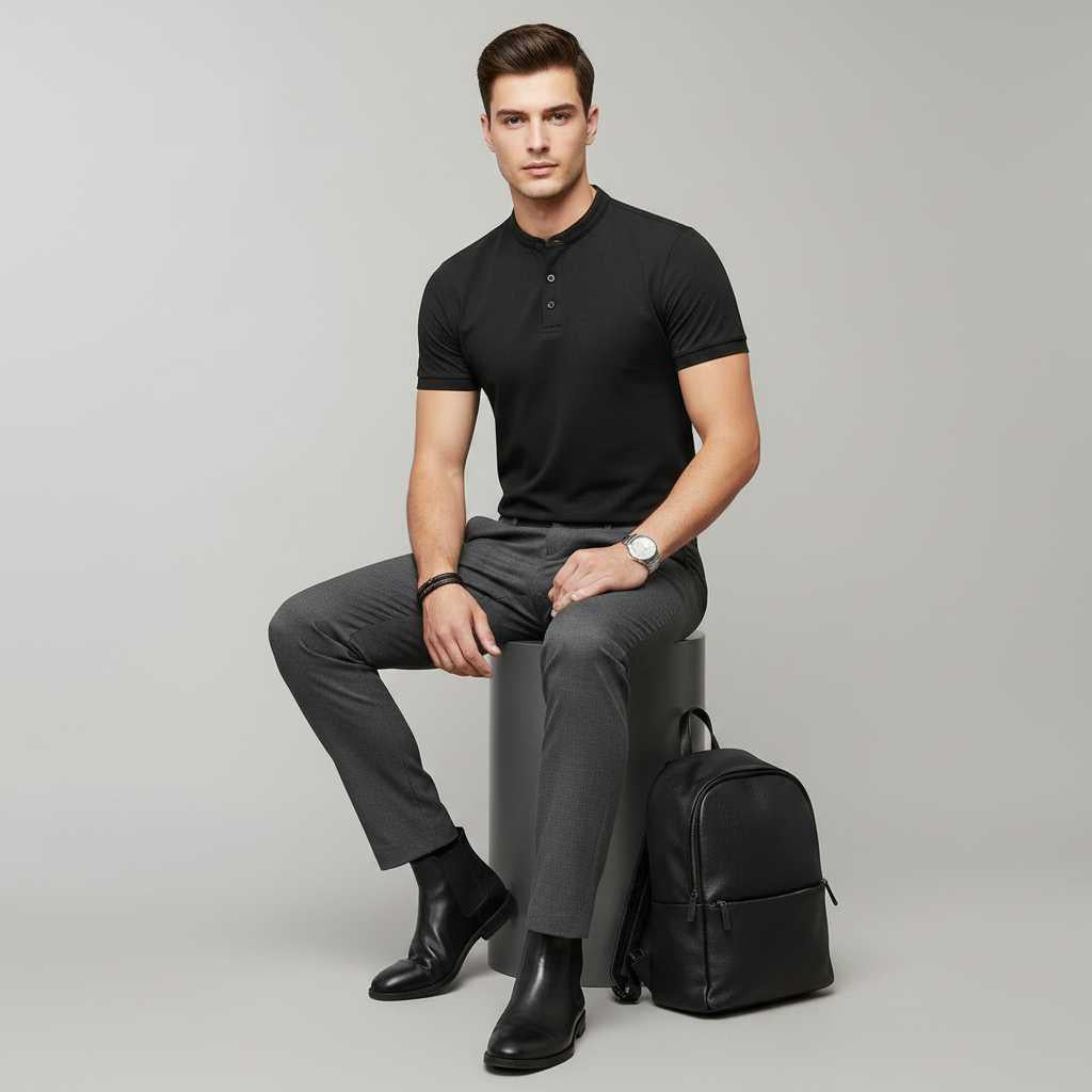 Men's Elegant Polo Shirt | Classic Casual Polo Shirts