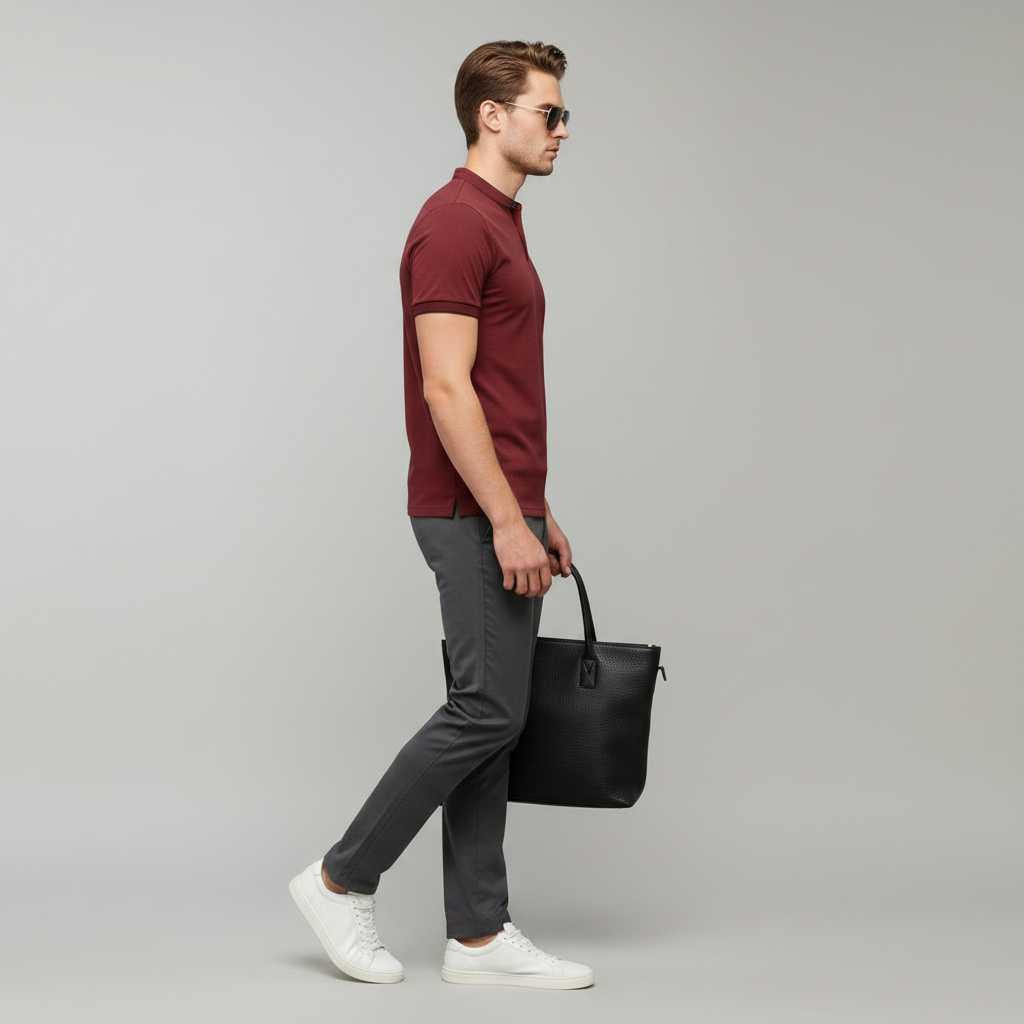 Men's Elegant Polo Shirt | Classic Casual Polo Shirts