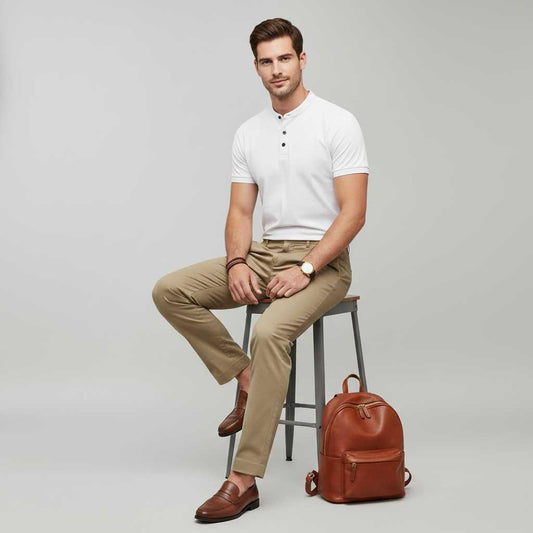 Men's Elegant Polo Shirt | Classic Casual Polo Shirts