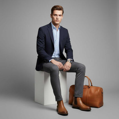 Men's Waterproof Chelsea Boots | Stylish Ankle Footwear