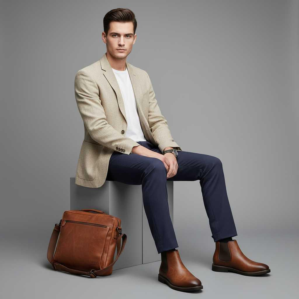 Men's Waterproof Chelsea Boots | Stylish Ankle Footwear