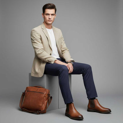 Men's Waterproof Chelsea Boots | Stylish Ankle Footwear