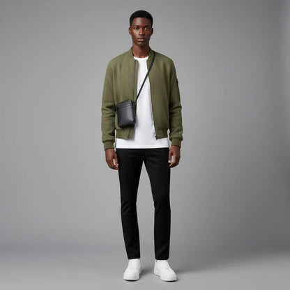Men's White Platform Sneakers | Casual Trainers