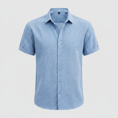 Men's Casual Summer Shirt | Essential Loose Fit Top 0