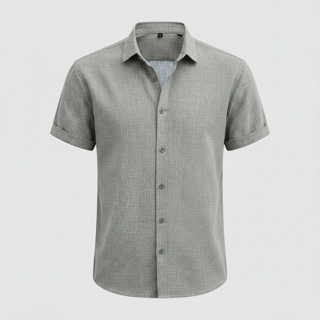 Men's Casual Summer Shirt | Essential Loose Fit Top 7