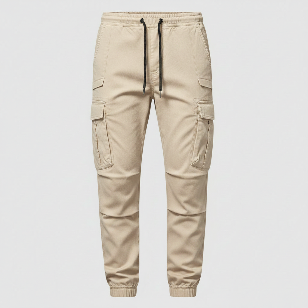 Men's Tactical Cargo Pants | Black Outdoor Multi-Pocket Trousers 0