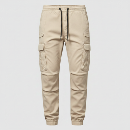 Men's Tactical Cargo Pants | Black Outdoor Multi-Pocket Trousers 0