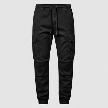 Men's Tactical Cargo Pants | Black Outdoor Multi-Pocket Trousers 7