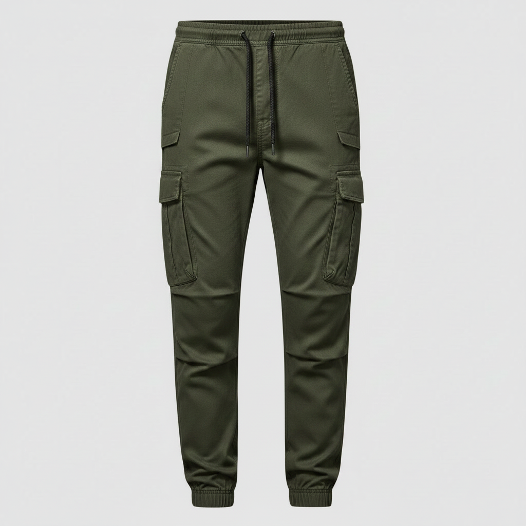 Men's Tactical Cargo Pants | Black Outdoor Multi-Pocket Trousers 8