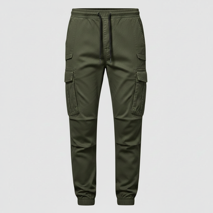 Men's Tactical Cargo Pants | Black Outdoor Multi-Pocket Trousers 8