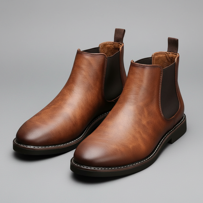 Men's Waterproof Chelsea Boots | Stylish Ankle Footwear 0