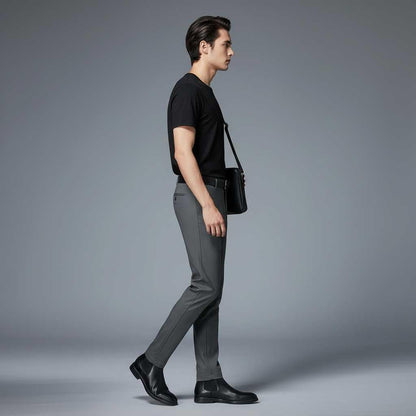 Saul | Men's Slim Fit Stretch Trousers